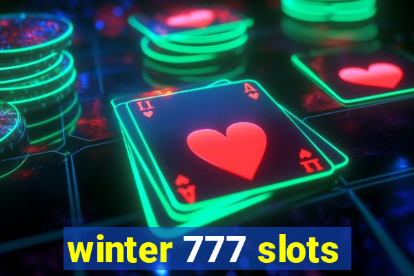 winter 777 slots